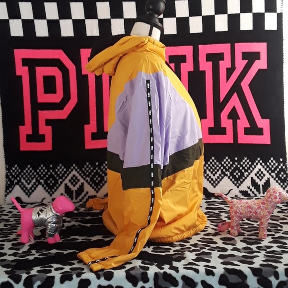 Pink vs Sherpa Lined Campus Anorak - Picture 4 of 8